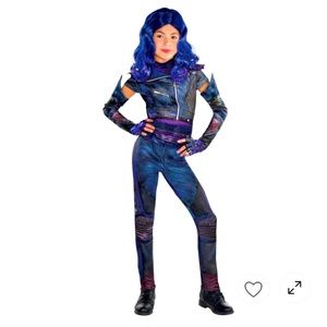NWT - OFFICIAL Disney MAL DELUXE Descendants 3 Costume. NEW WITH TAGS sz 9 / 10